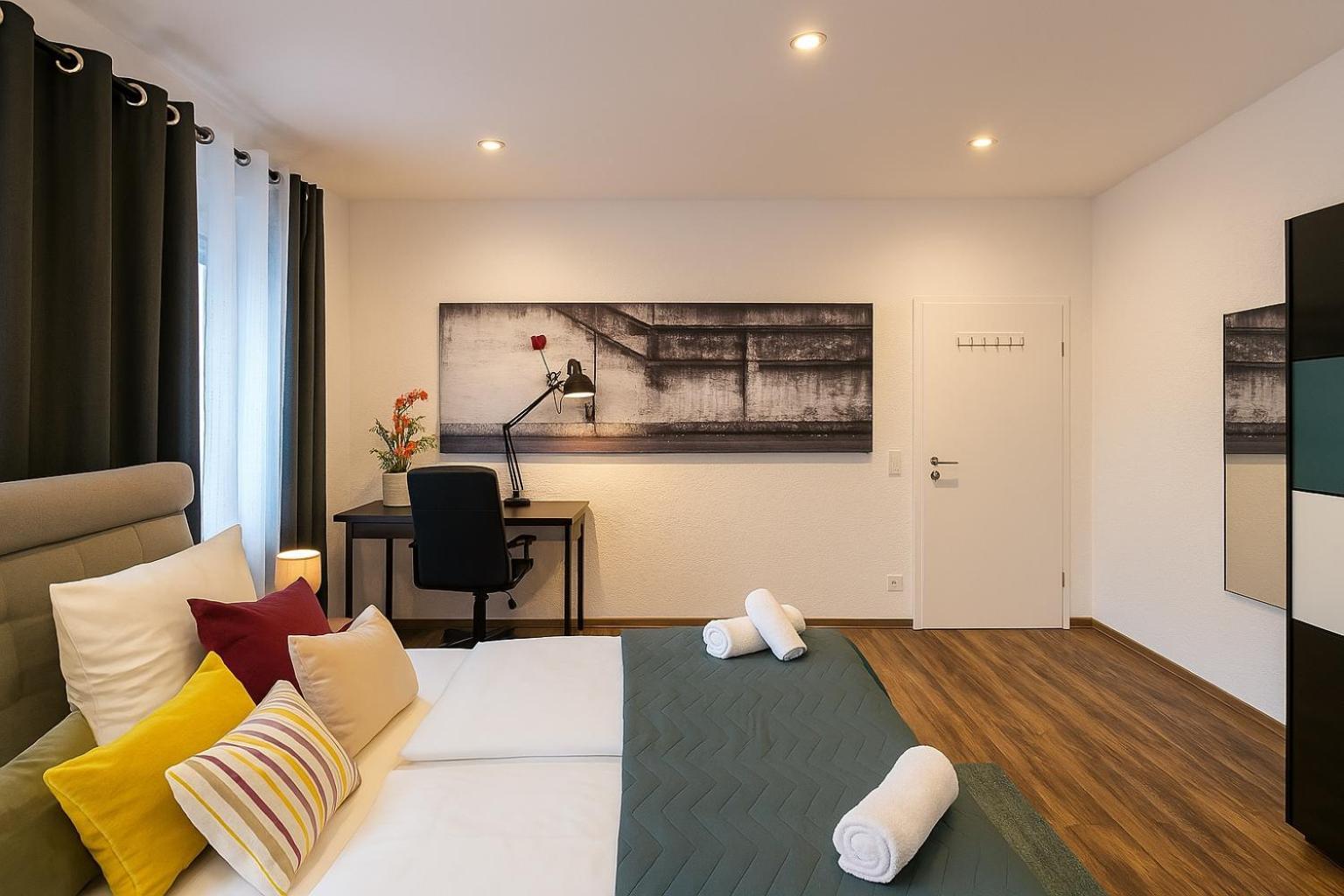 Charmante Privatzimmer In Der Stadt 科布倫茨 外观 照片
